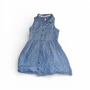 Cherokee Kids Dress in Blue with White Dots